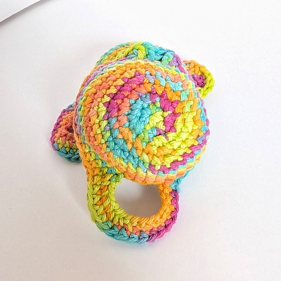 NEW, Crochet roller skate toe guards and heart lace charms, handmade - Picture 3 of 7